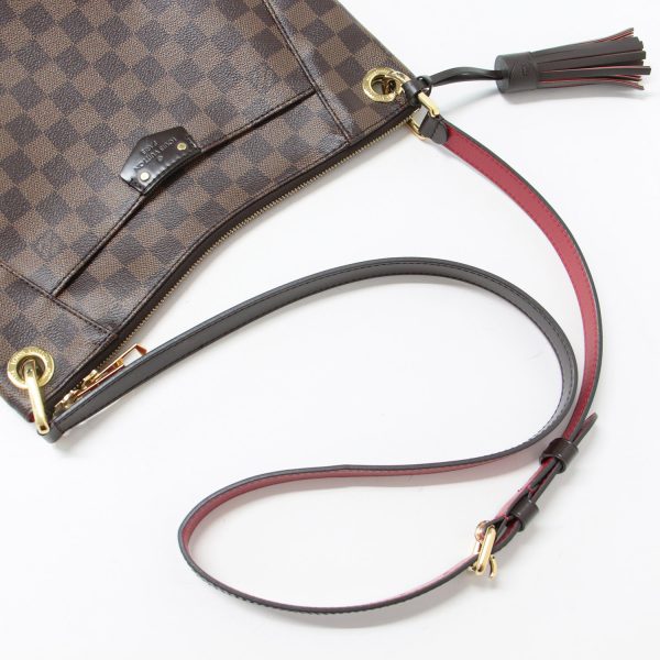 9 Louis Vuitton South Bank Besace Damier Ebene Crossbody