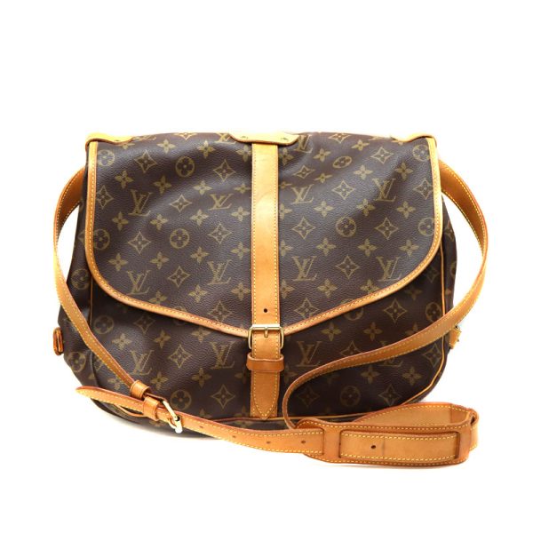 a23 2165 1 Louis Vuitton Saumur 35 Monogram Canvas Shoulder Bag