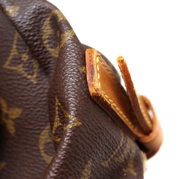 a23 2165 15 Louis Vuitton Saumur 35 Monogram Canvas Shoulder Bag