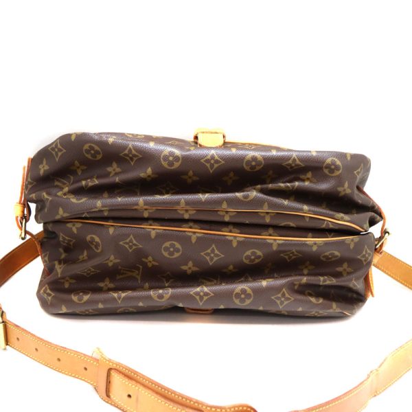 a23 2165 5 Louis Vuitton Saumur 35 Monogram Canvas Shoulder Bag