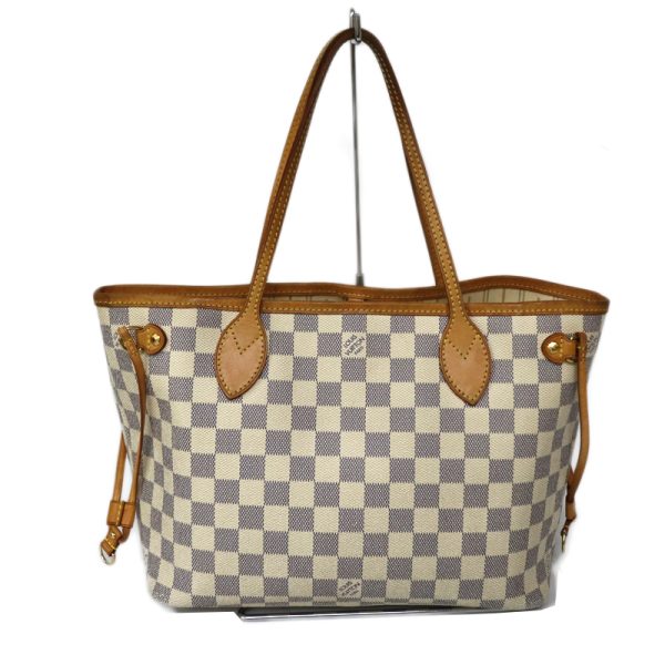 c23 1785 4 Louis Vuitton Neverfull PM Handbag Classic Damier Azur