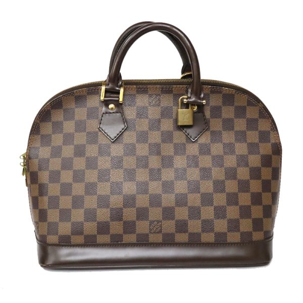 c23 2499 1 Louis Vuitton Alma Damier Handbag Brown