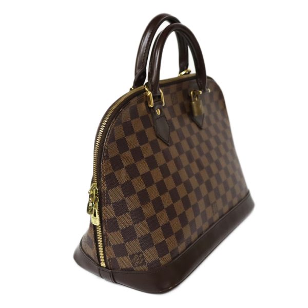 c23 2499 3 Louis Vuitton Alma Damier Handbag Brown