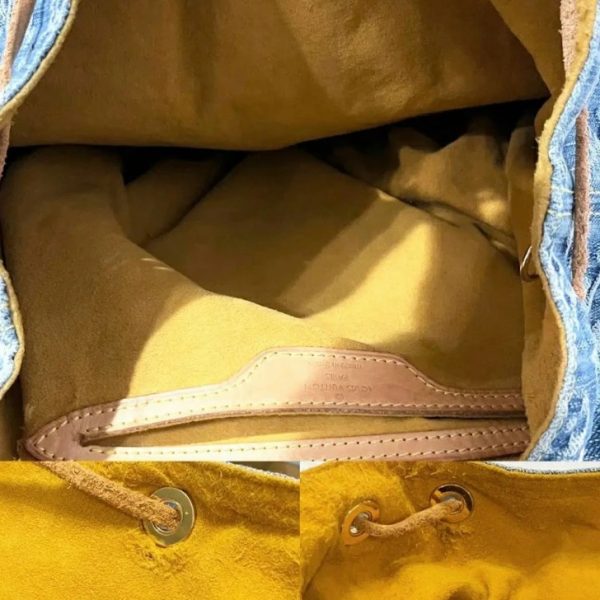 download 1 Louis Vuitton Sac GM Monogram Denim Backpack