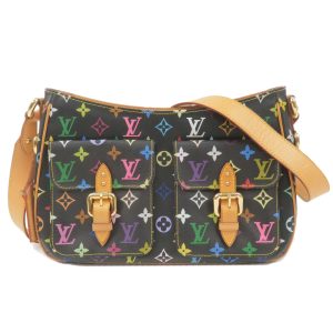 download Louis Vuitton Bicolor Monogram Empreinte Multi Pochette Accessoire Shoulder Bag