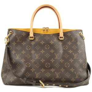 download Louis Vuitton On the Go MM Monogram Handbag Brown
