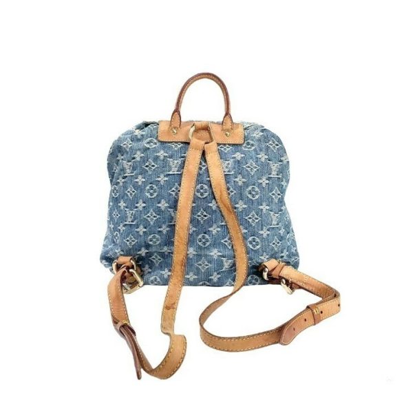 download 3 Louis Vuitton Sac GM Monogram Denim Backpack