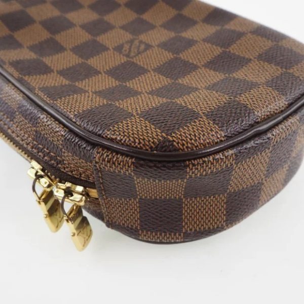 download 3 Louis Vuitton Pochette Ganju Damier Canvas Shoulder Bag