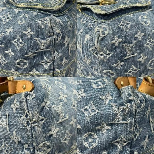 download 4 Louis Vuitton Sac GM Monogram Denim Backpack