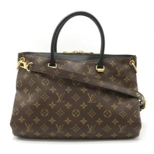 download 8 Louis Vuitton Black Leather LockMe II Bag