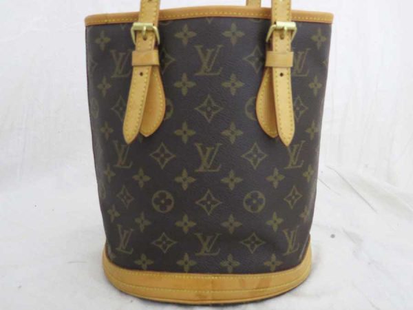 e51793a 2 Louis Vuitton Shoulder Bag Monogram Bucket PM Brown