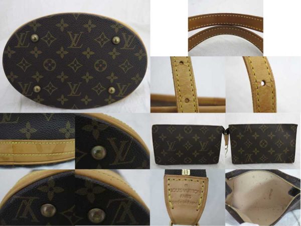 e51793a 4 Louis Vuitton Shoulder Bag Monogram Bucket PM Brown