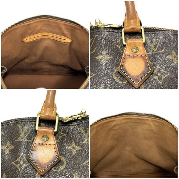 ec12498 9 Louis Vuitton Handbag Alma PM Monogram Zipper Bag