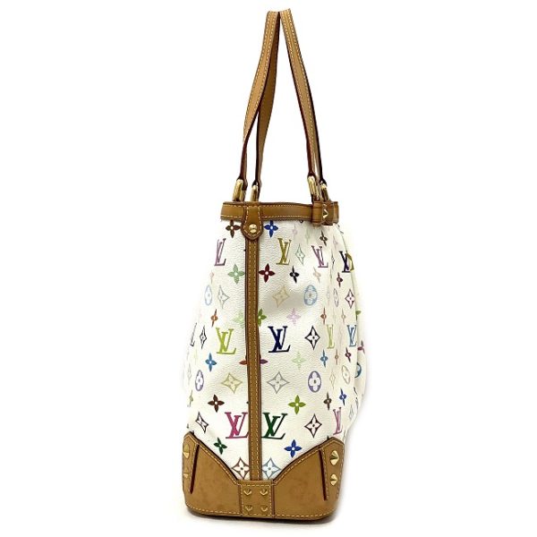 f15688 02 Louis Vuitton Tote Bag Charlene MM Multicolor Monogram Canvas