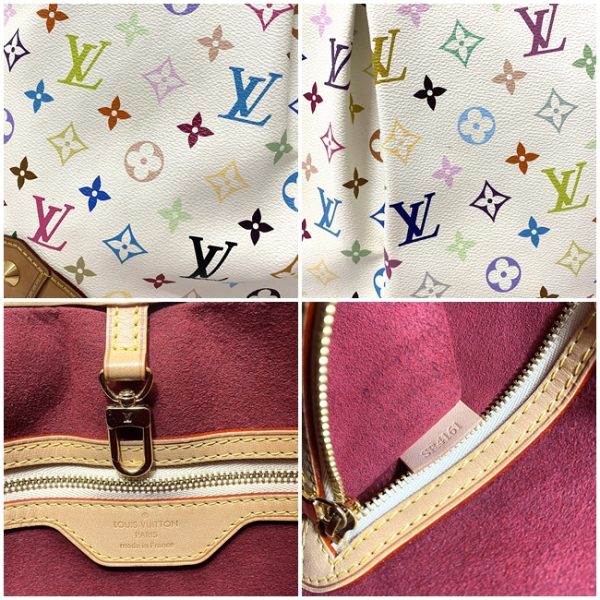 f15688 10 Louis Vuitton Tote Bag Charlene MM Multicolor Monogram Canvas