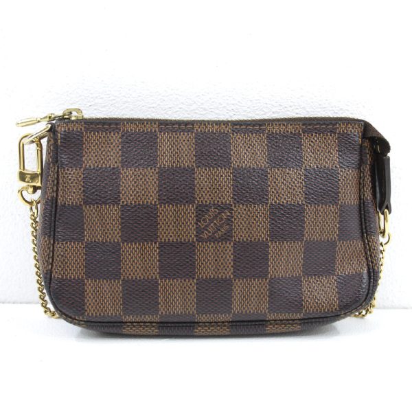 imgrc0087441295 Louis Vuitton Damier Mini Pochette Pouch Shoulder Bag