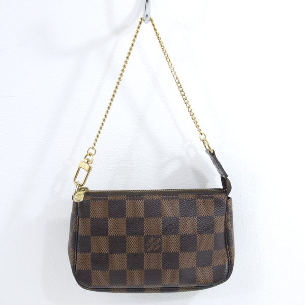 imgrc0087441302 Louis Vuitton Damier Mini Pochette Pouch Shoulder Bag