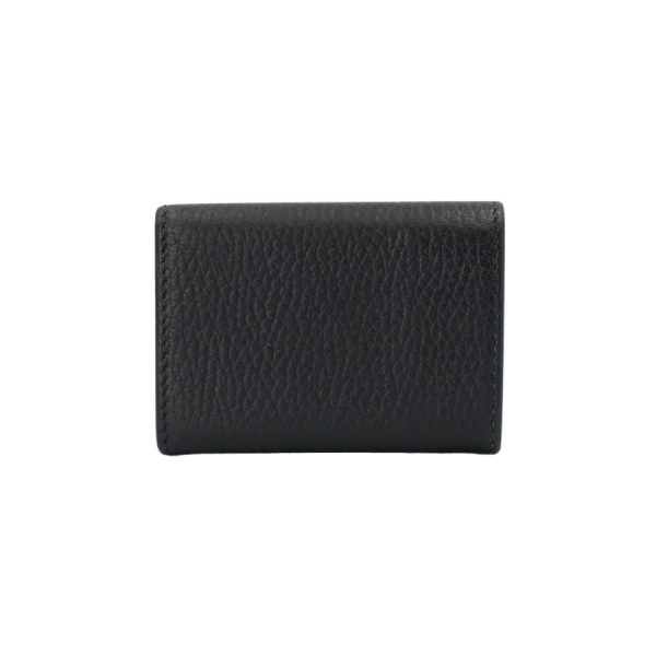 imgrc0169702605 Gucci Trifold Wallet Petit Marmont Black Leather