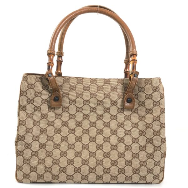 k30429668 2 Gucci Tote Bag GG Bamboo Hand Leather