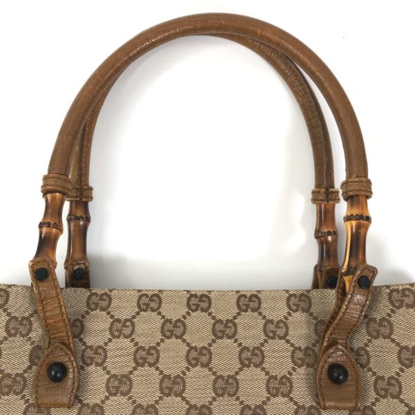 k30429668 7 Gucci Tote Bag GG Bamboo Hand Leather