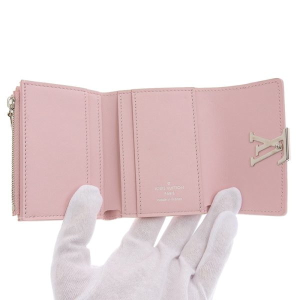 lv1022 4 Louis Vuitton Portefeuille Capucines Trifold Wallet Pink