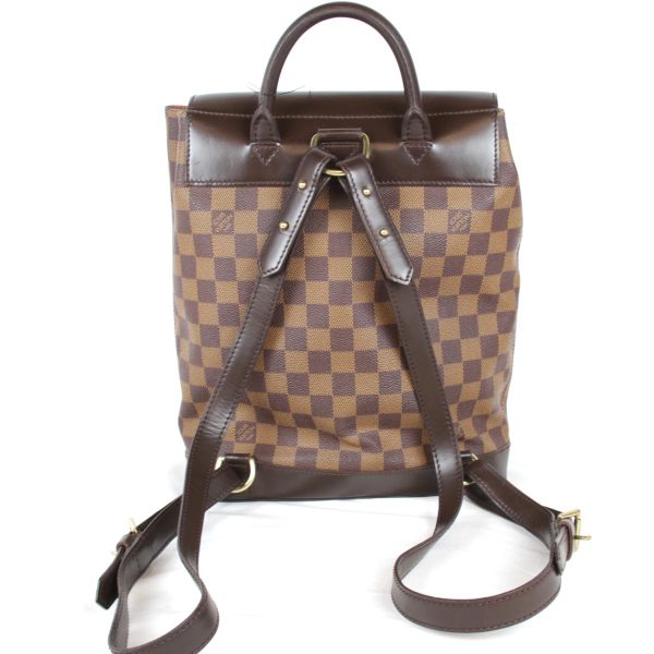 lvba7477 2 Louis Vuitton Soho Backpack Daypack Damier Canvas