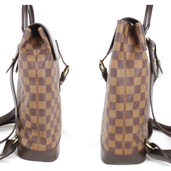 lvba7477 8 Louis Vuitton Soho Backpack Daypack Damier Canvas