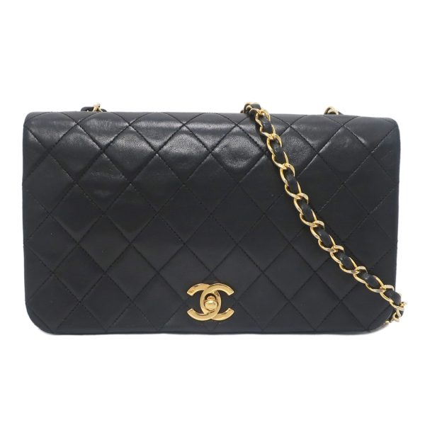 m2301 05 800083rs Chanel Full Flap Lambskin Leather Shoulder Bag