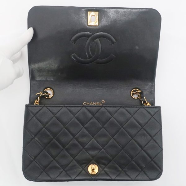 m2301 05 800083rs 04 Chanel Full Flap Lambskin Leather Shoulder Bag