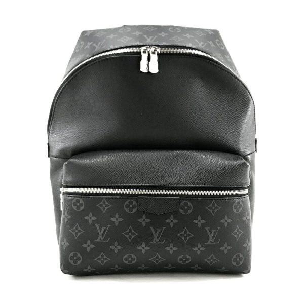 m30230 02 Louis Vuitton Rucksack Discovery Monogram Eclipse Taiga Storage Bag