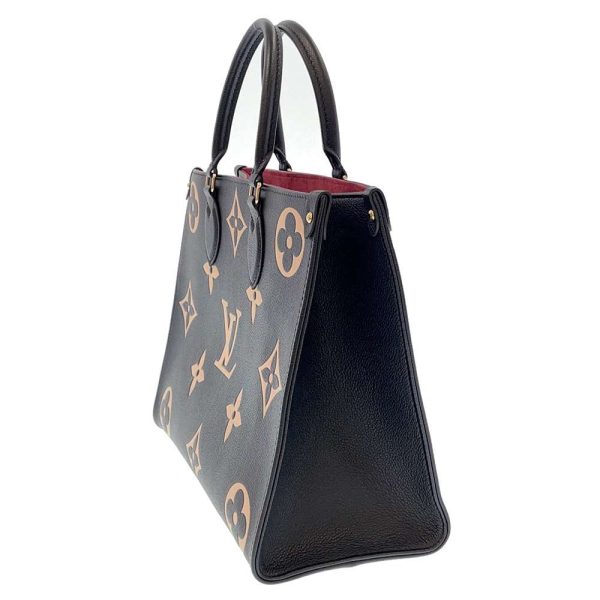 m45495 02 Louis Vuitton Monogram Implant On The Go MM Tote Bag