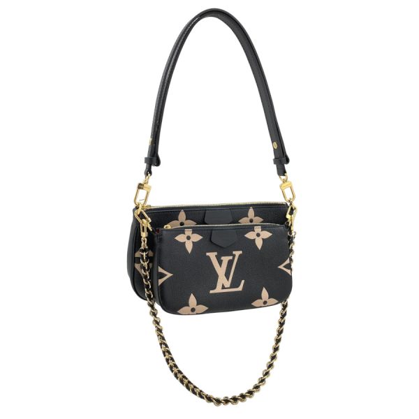 m45777 01 Louis Vuitton Shoulder Bag Multi Pochette Accessoire Empreinte Leather