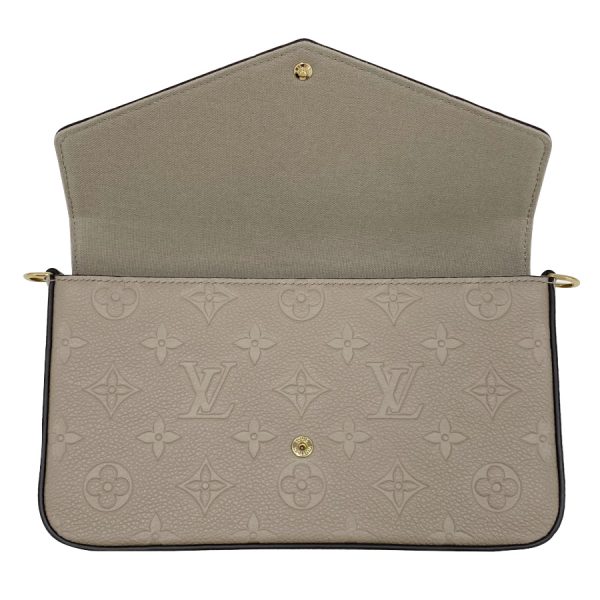 m68697 06 Louis Vuitton Shoulder Bag Clutch Purse Chain Pochette Felicie