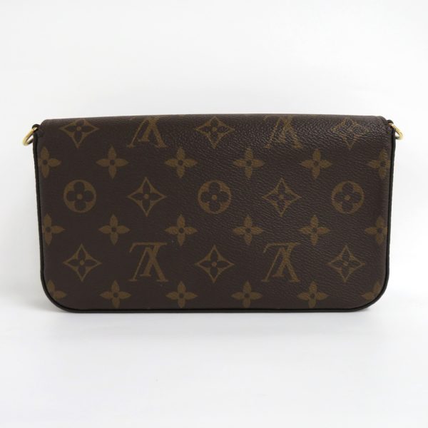 n2208 04 302047mi 01 Louis Vuitton Pochette Felicie Monogram Chain Wallet 2WAY Clutch Bag