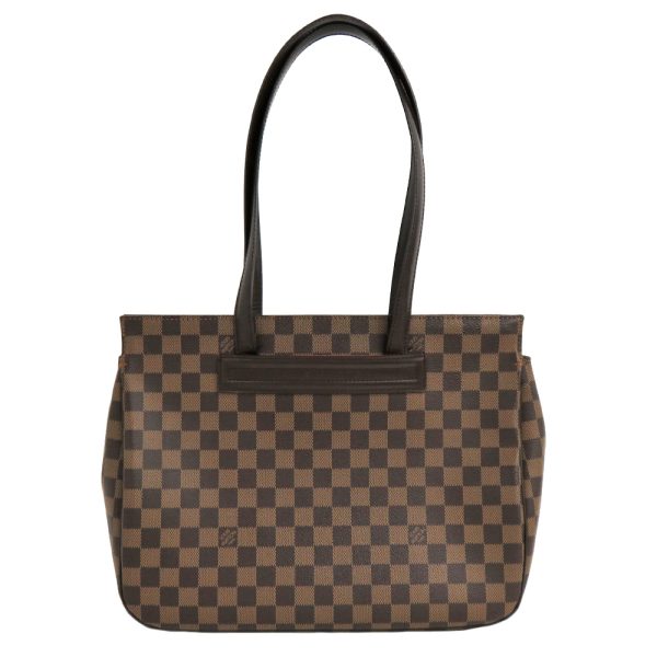 n2211 04 303292sh Louis Vuitton Damier Parioli PM Shoulder Bag Brown