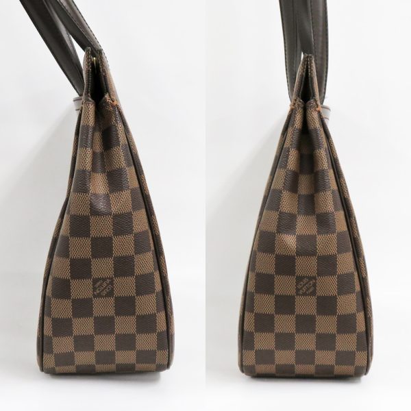 n2211 04 303292sh 02 Louis Vuitton Damier Parioli PM Shoulder Bag Brown