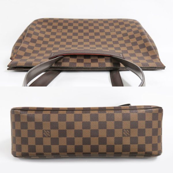 n2211 04 303292sh 03 Louis Vuitton Damier Parioli PM Shoulder Bag Brown