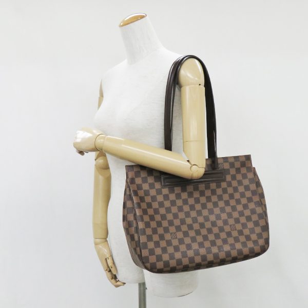 n2211 04 303292sh 08 Louis Vuitton Damier Parioli PM Shoulder Bag Brown