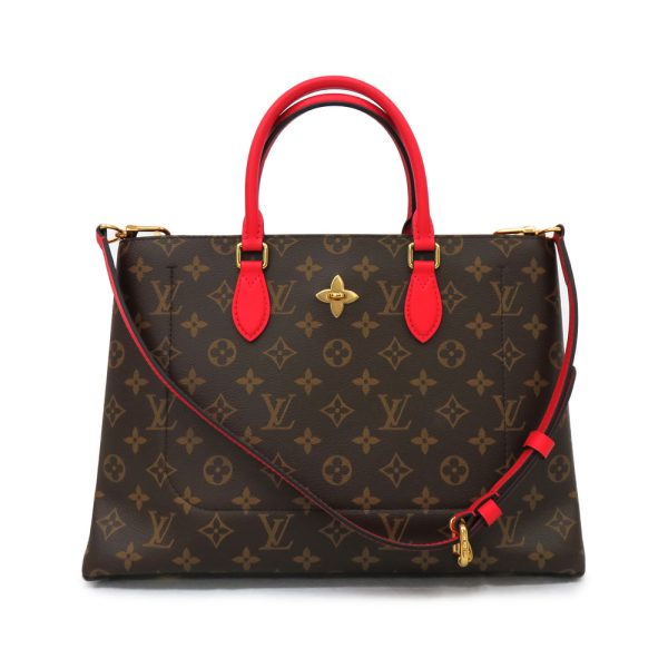 n2303 05 300327mi Louis Vuitton Flower Tote Monogram 2WAY Shoulder Bag