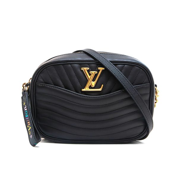 p13037 1 Louis Vuitton New Wave Camera Bag Shoulder Black