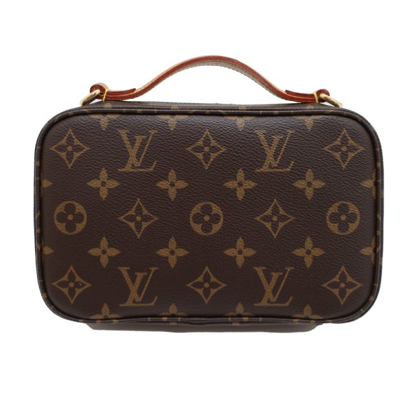 t2303 05 001590nt 02 Louis Vuitton Utility Crossbody Shoulder Bag Monogram Brown 2Way