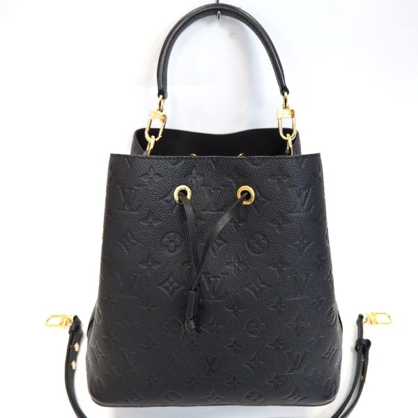 th935161 2 Louis Vuitton Monogram Implant Neonoe Noir Handbag