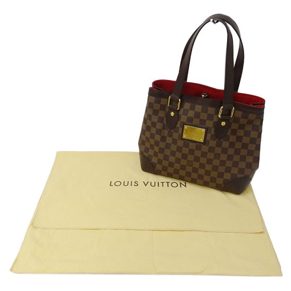 v0067901200 10 Louis Vuitton Damier Tote Bag Hampstead PM