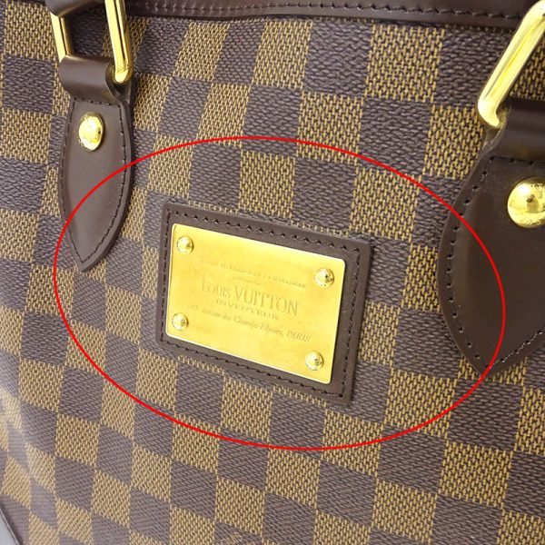 v0067901200 8 Louis Vuitton Damier Tote Bag Hampstead PM