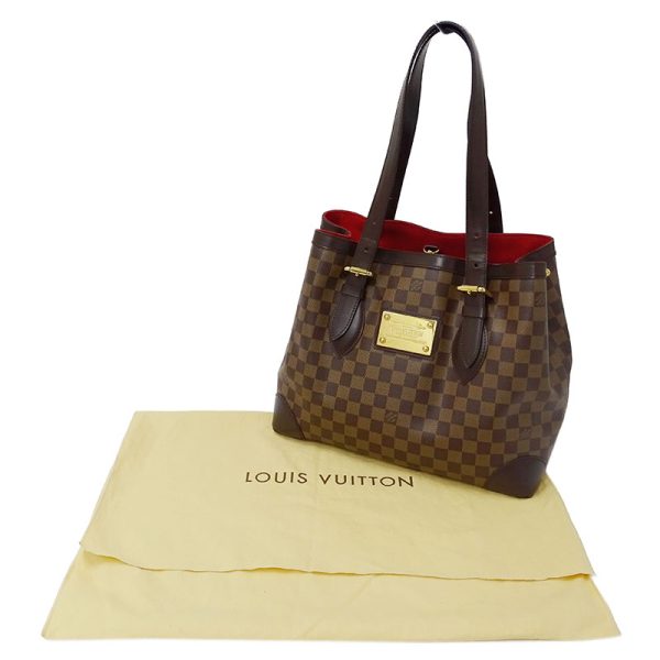 v0068344200 10 Louis Vuitton Damier Tote Bag Hampstead MM