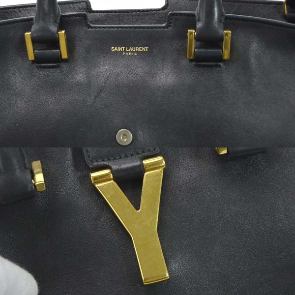 y15666a 4 Saint Laurent Baby Cabas Leather Handbag