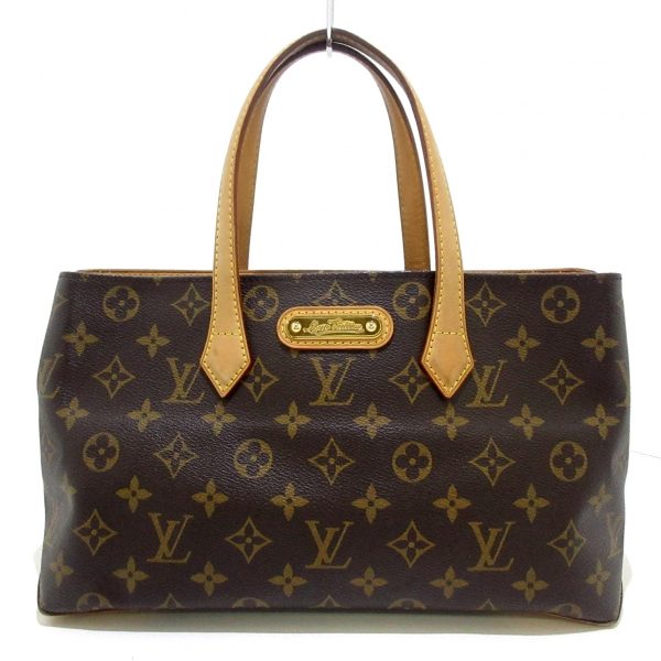 1 Louis Vuitton Wilshire PM Handbag Monogram Canvas