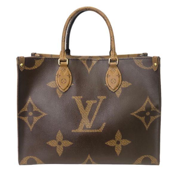 1 Louis Vuitton On The Go MM Monogram Giant Reverse Handbag