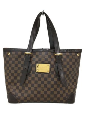 1 Gucci GG Supreme Canvas Brown Leather Medium Interlocking G Tote Bag