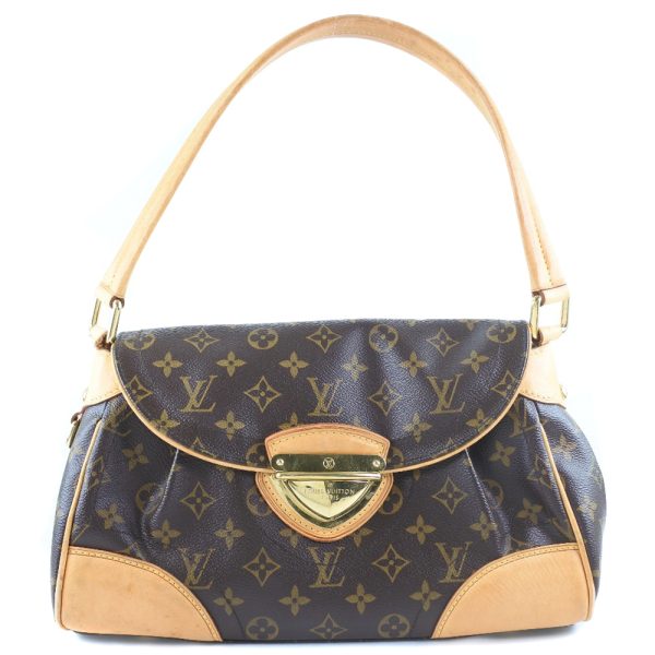 1 Louis Vuitton Beverly MM Shoulder Bag Monogram Canvas Brown